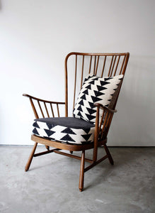 Vintage Ercol Evergreen High Back Armchair