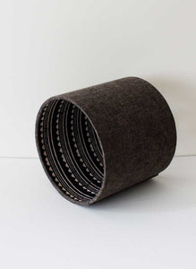 20 cm Double Sided Lampshade - Mushroom and Black Triangles