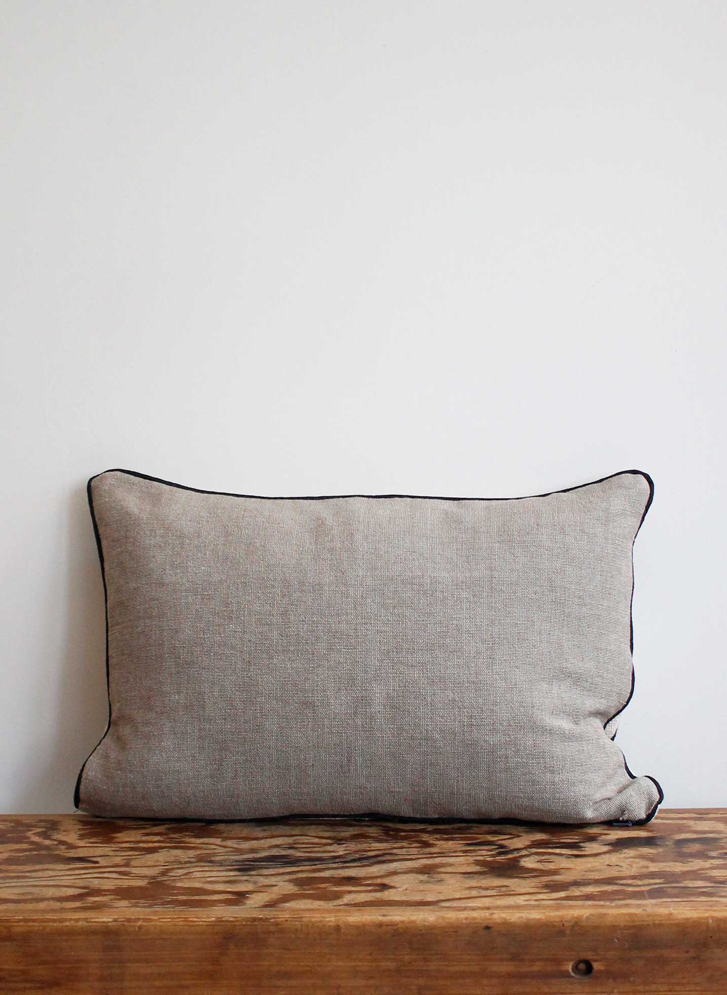 Block Printed Cushion - Triangles