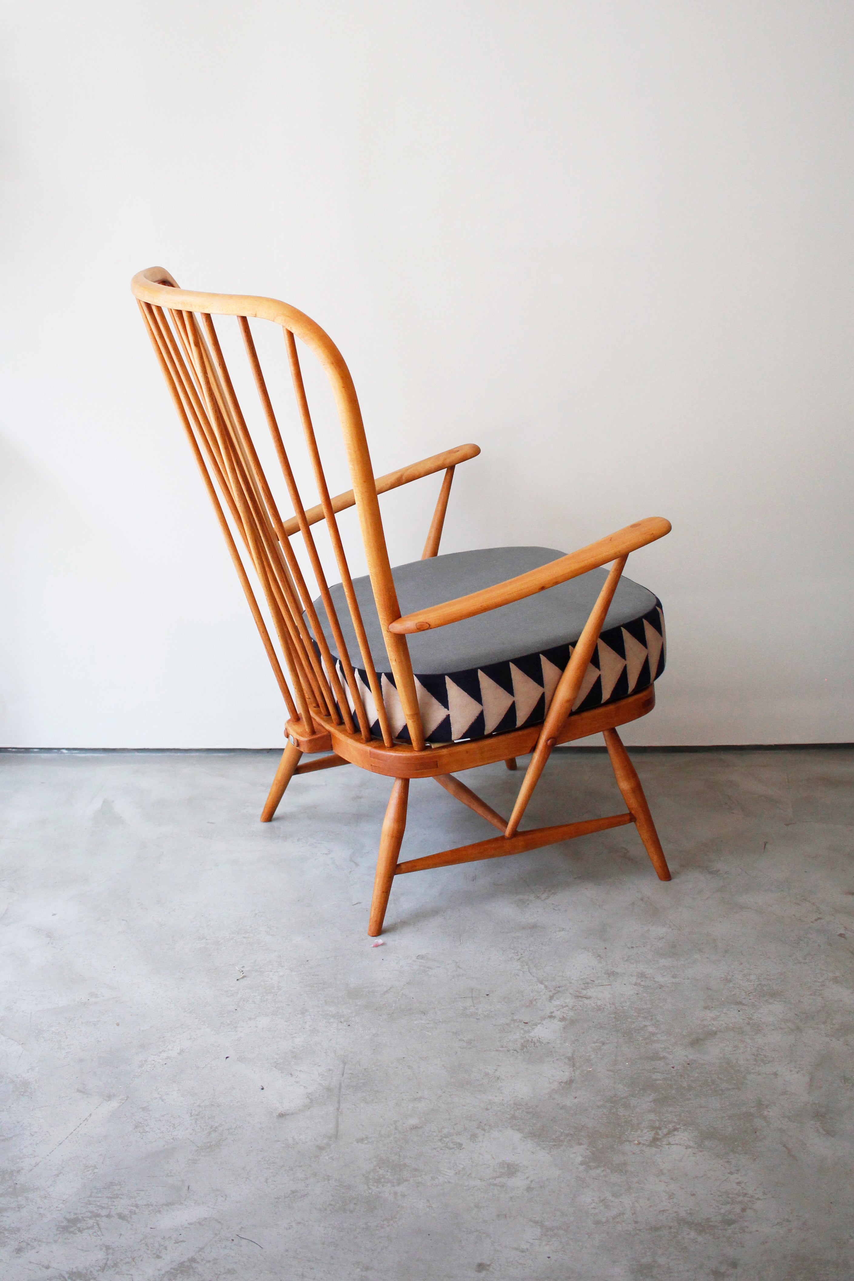 Vintage Ercol High Back Armchair